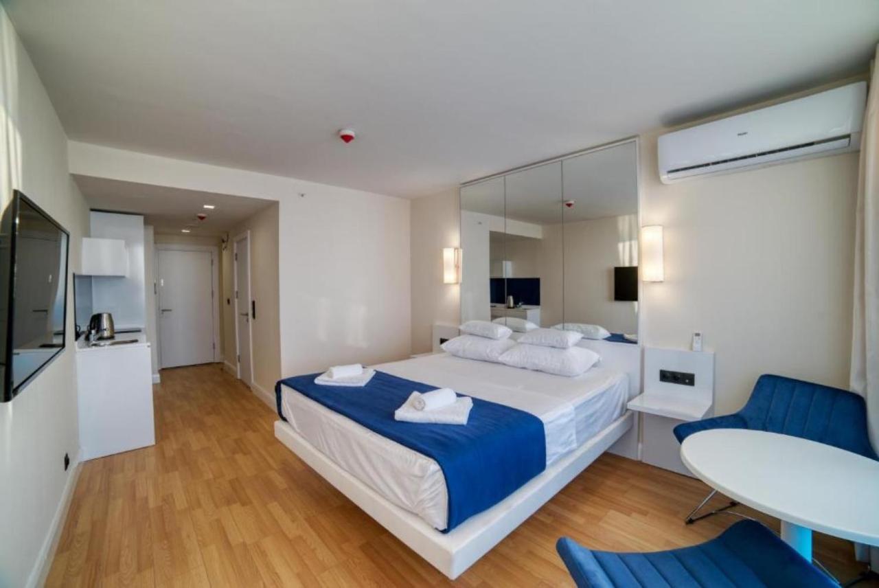 Panoramic Sea And City View Aparthotel In Orbi City 巴统 外观 照片