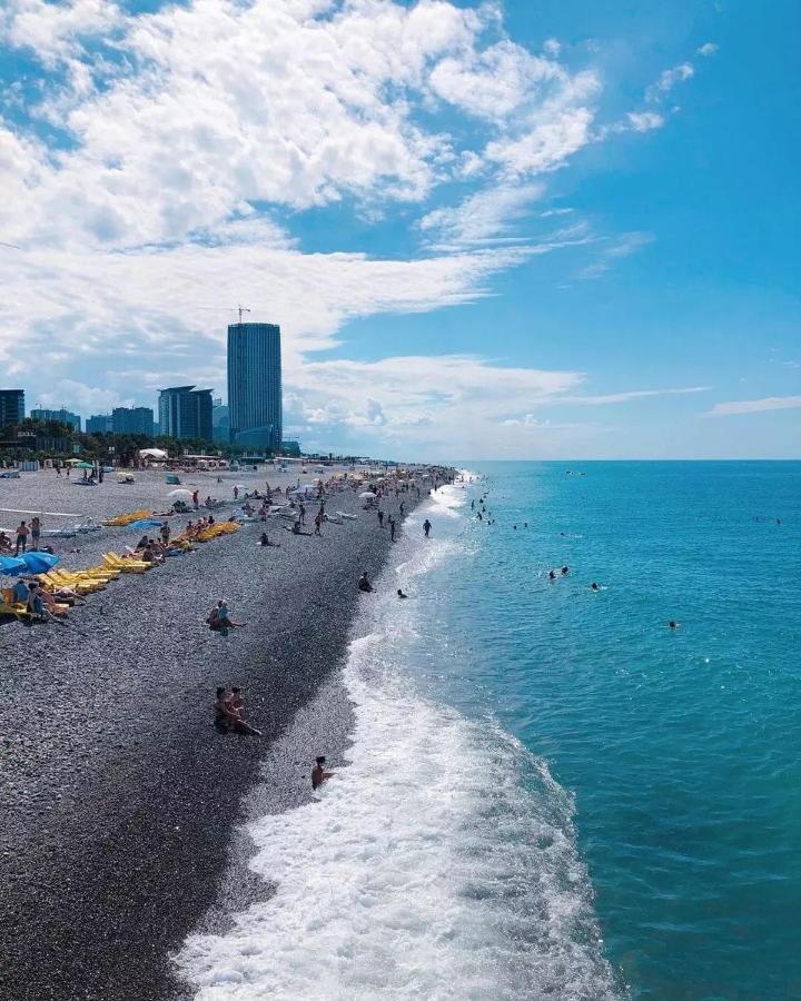 Panoramic Sea And City View Aparthotel In Orbi City 巴统 外观 照片